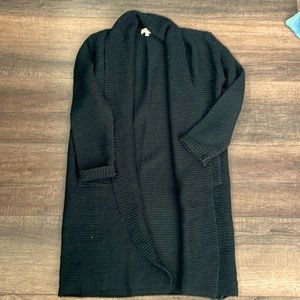 Black cardigan